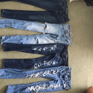 Jeans bought all 4 for 50$ each